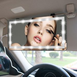 LED ogledalo za automobil / USB punjenje