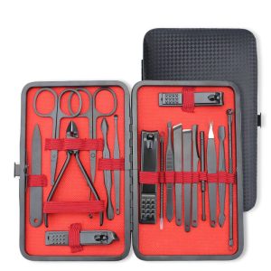SET za ličnu higijenu 18pcs / Set za manikir i pedikir / Super set za ličnu higijenu